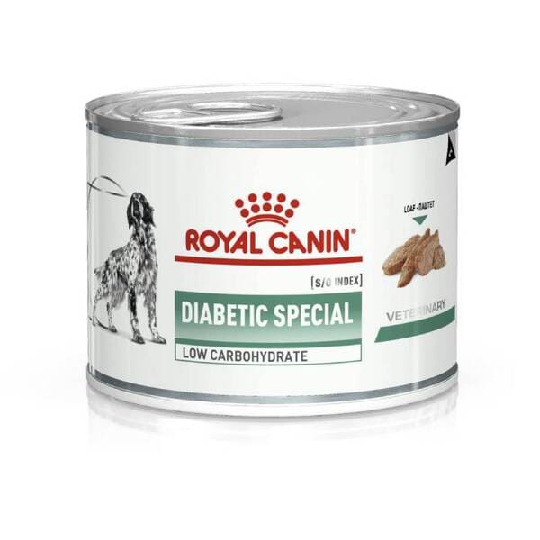 Royal Canin Diabetic Low Carbohydrate veterinārie konservi suņiem diabētam 195 g